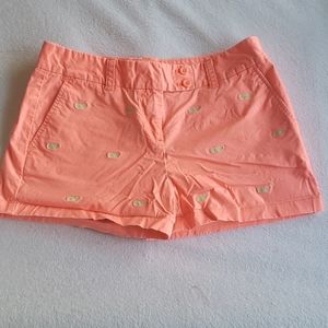 Vineyard Vines Neon Coral Chino Shorts